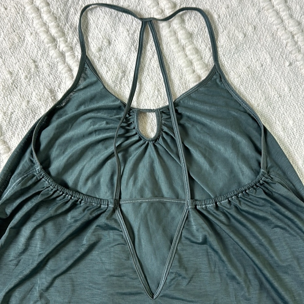 Lululemon‎ Tighten Up Tank Sea Steel Green - Picture 8 of 9
